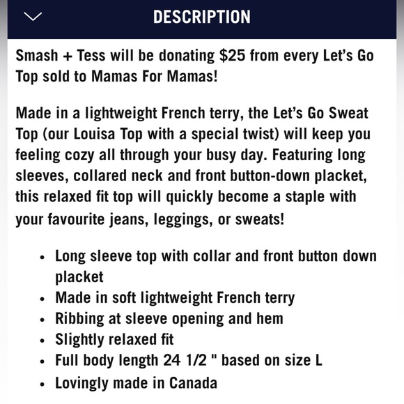 Smash & Tess Let's’s Go Top (S) - Picture 5 of 5